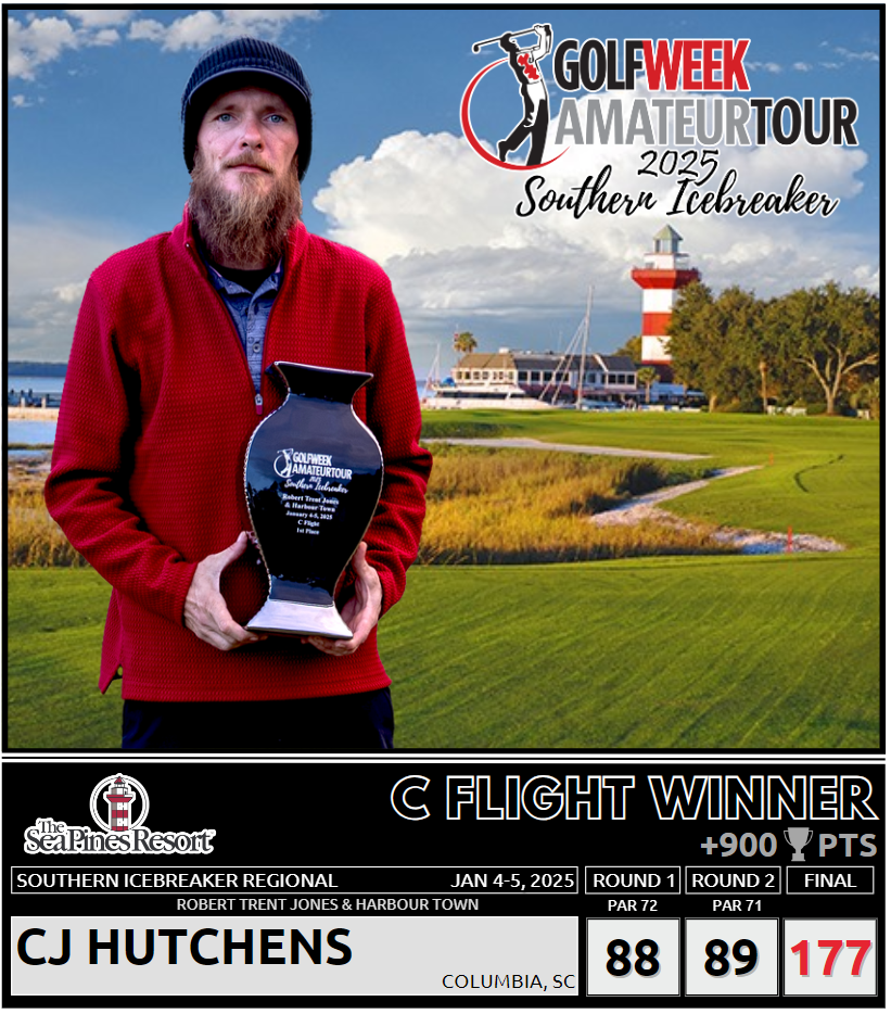 CJ Hutchens C Flight Winner of Southern Icebreaker